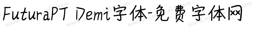 FuturaPT Demi字体字体转换